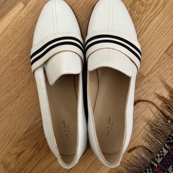Rag & bone White flats - Picture 1 of 2